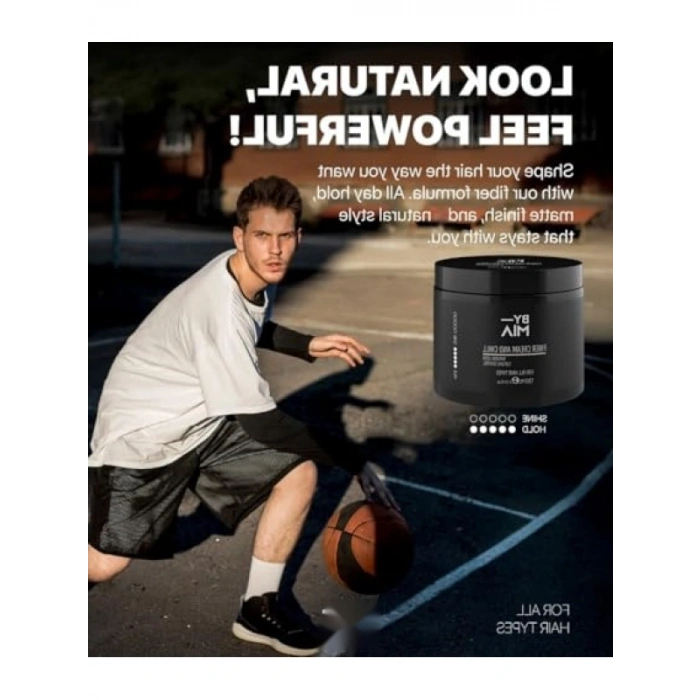 Fiber Saç Kremi - Güçlü Tutuş ve Mat Görünüm