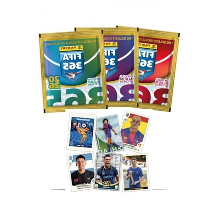 FIFA 365 2026 Resmi Sticker Kutusu, 50 Paket