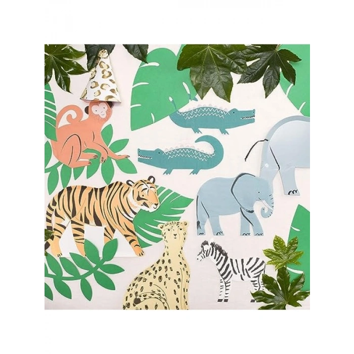 Fil Tasarımlı Peçeteler - 16lı Set