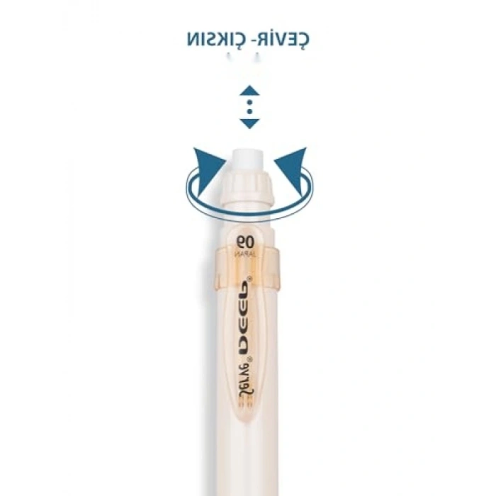 Fildişi Renkli Mekanik Kurşun Kalem 0,9 mm