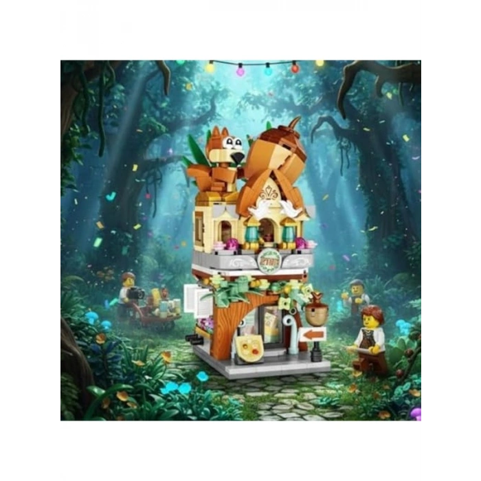 Fındık Dükkanı 485 Parça Block Oyuncak Seti