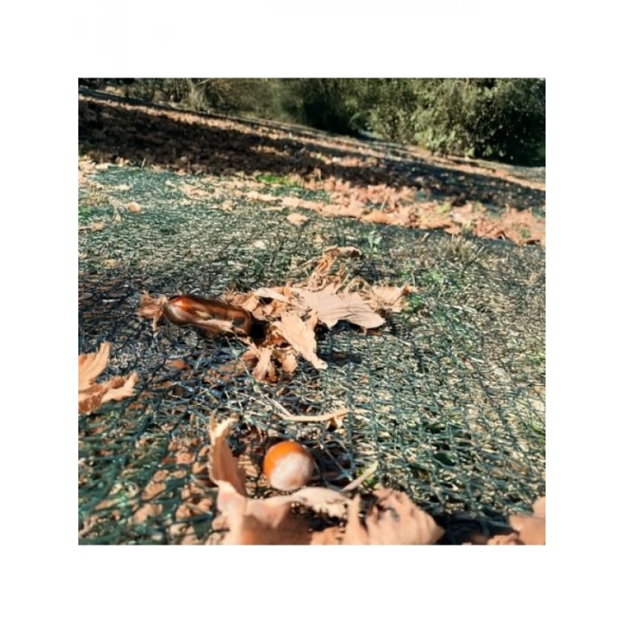 Fındık Toplama Filesi, %40 Kenar Düz, Yeşil, 4 m x 100 m