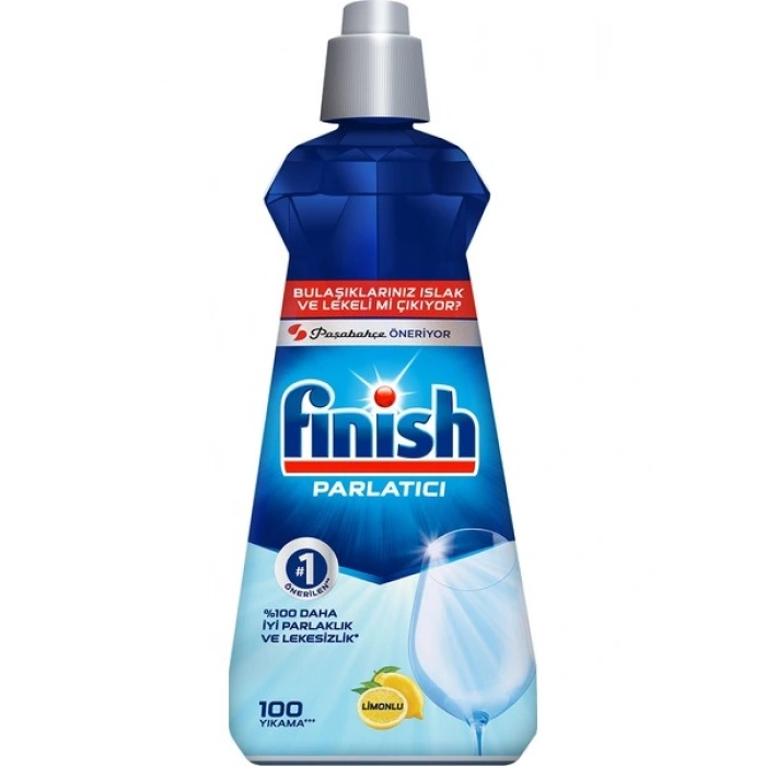 Finish Bulaşık Makinesi Parlatıcı & Kurutucu Sıvı Limon 400 ml
