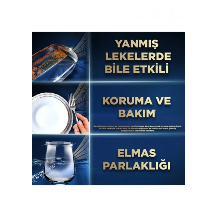 Finish Ultimate Plus 60 Kapsül Bulaşık Makinesi Deterjanı Tableti (1 x 60 Kapsül)
