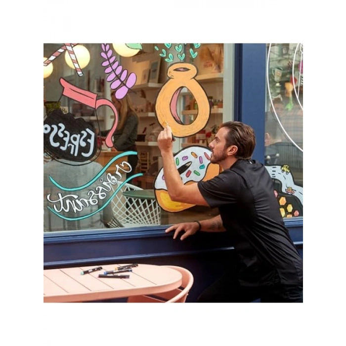 Fırça Uçlu Akrilik Markör - Lila Renk