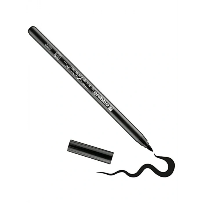 Fırça Uçlu Asetat Kalemi, 1-4 mm Çizgi Kalınlığı