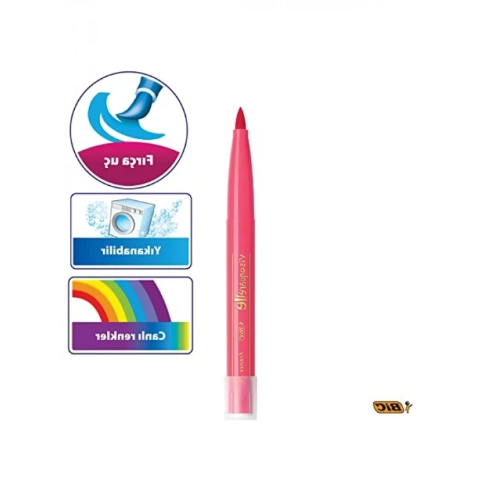 Fırça Uçlu Boya Kalemi Seti - 10 Renk, Yıkanabilir