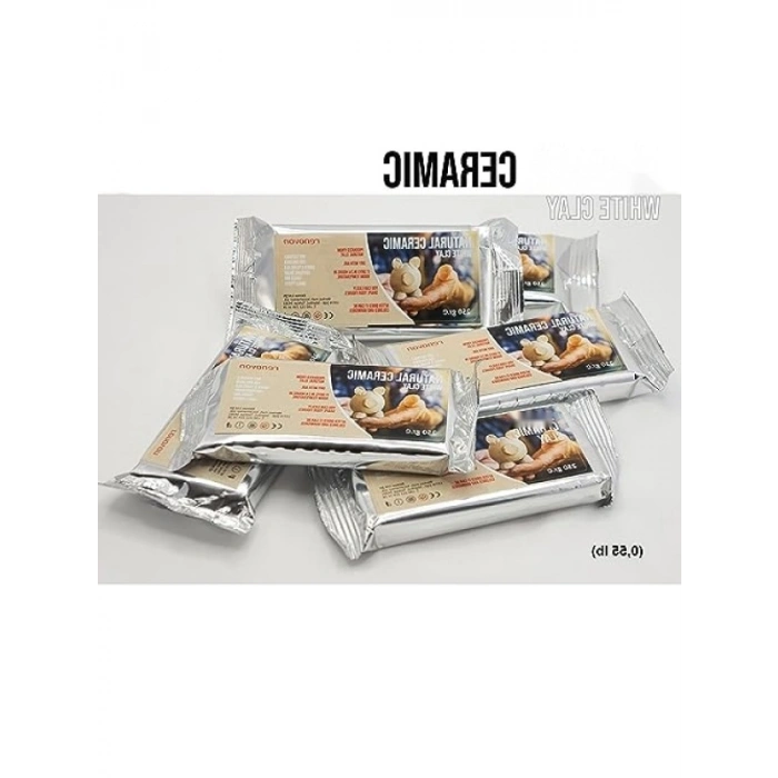 Fırınlama Gerektirmeyen Beyaz Kil - 250 gr