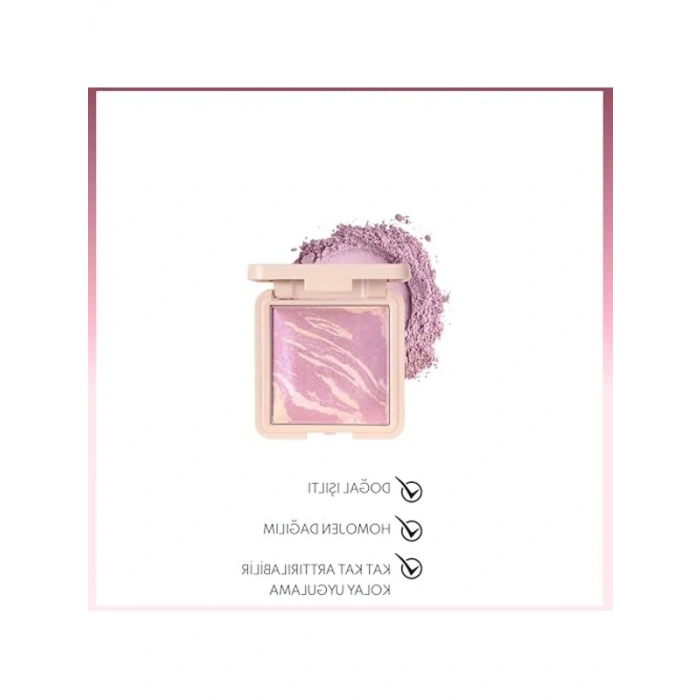 Fırınlanmış Allık, 02 Lavender Renk Seçeneği