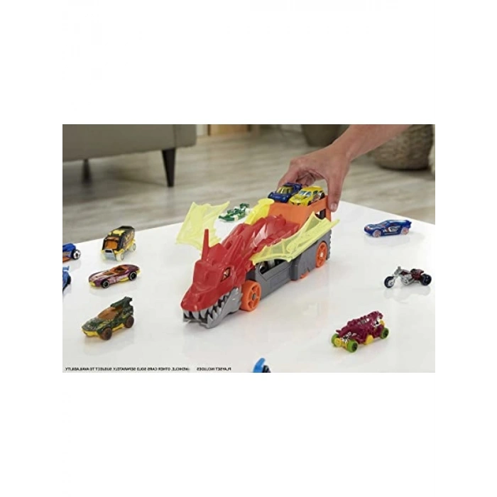 Fırlatıcı ve Taşıyıcı Ejderha - Hot Wheels Şehri Temalı