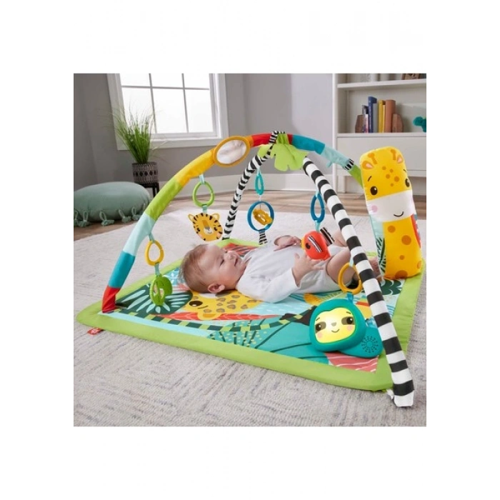 Fisher-Price 3ü 1 Arada Yağmur Ormanı Jimnastik Merkezi, HJW08