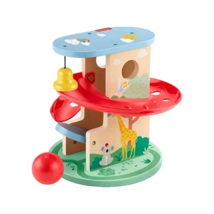Fisher-Price Ahşap Ağaçev Top Kaydırağı HXT92