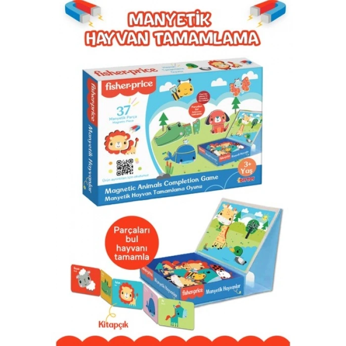 Fisher-Price Diytoy Manyetik Tablet Hayvanlar
