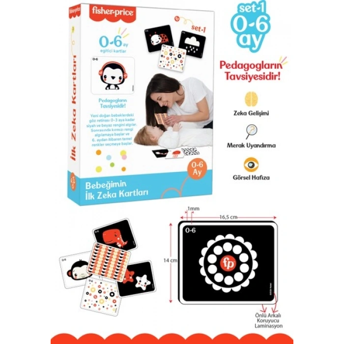 Fisher-Price Diytoy Zeka Kartları 3lü Set
