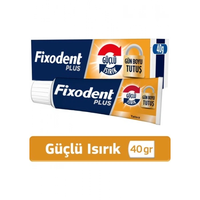 Fixodent Plus En İyi Tutuş Diş Protez Yapıştırıcı Krem 40 gr