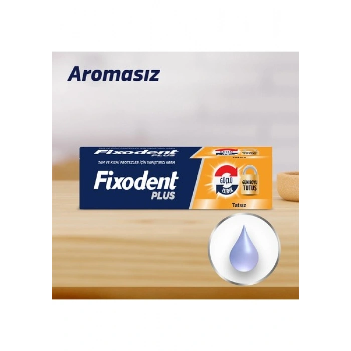 Fixodent Plus En İyi Tutuş Diş Protez Yapıştırıcı Krem 40 gr