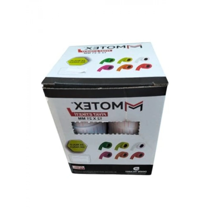 Fiyat Etiketi Rulosu - 12x21 mm Boyutunda