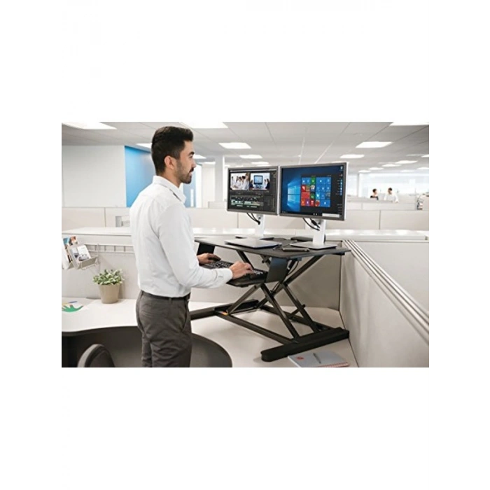Flat Panel Masa Askı, Siyah Renk, Kullanışlı Tasarım