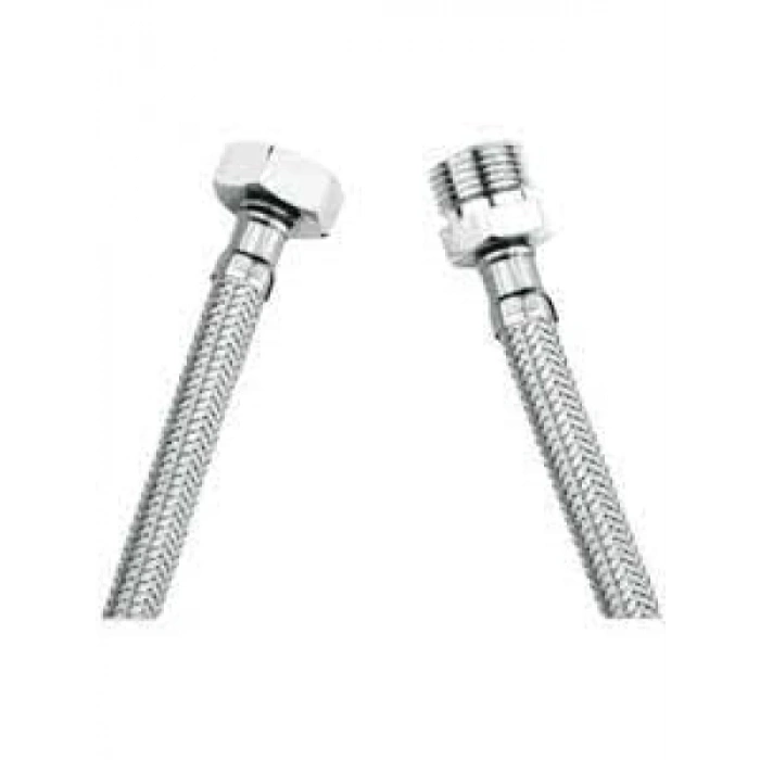 Flex Hortum Bağlantı Elemanı, 3/8 x 3/8 Nipelli, 50 cm