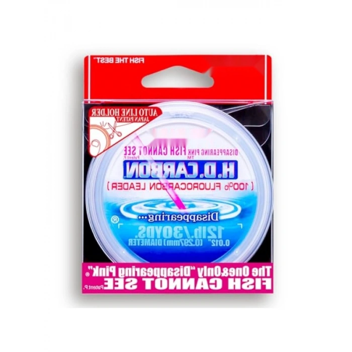 Florokarbon Lideri - Pembe, 30 Yards