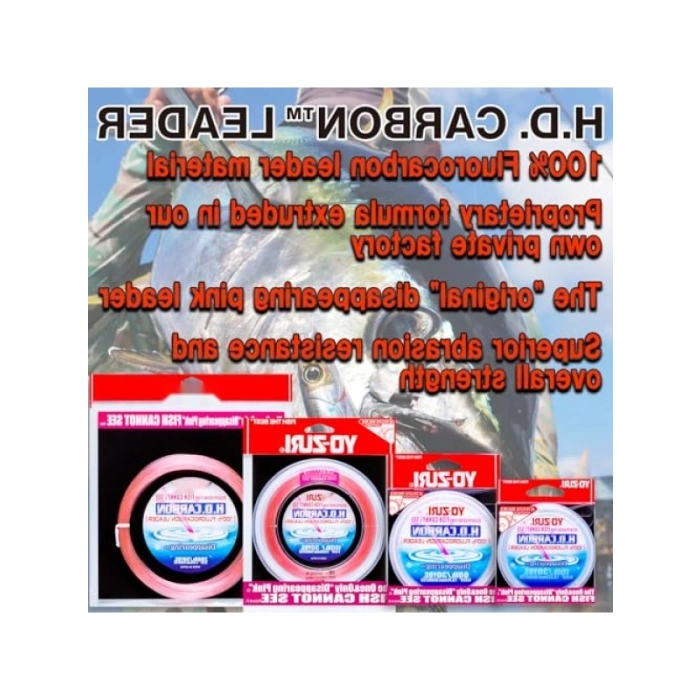 Florokarbon Lideri - Pembe, 30 Yards