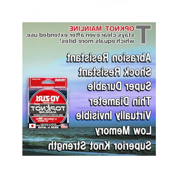 Florokarbon Olta İpi - 182 m, Yüksek Performanslı Balıkçılık için