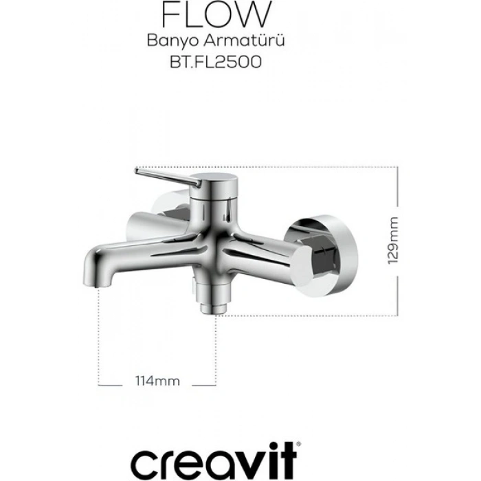 Flow Batarya Seti 3’lü Banyo-Lavabo-Eviye