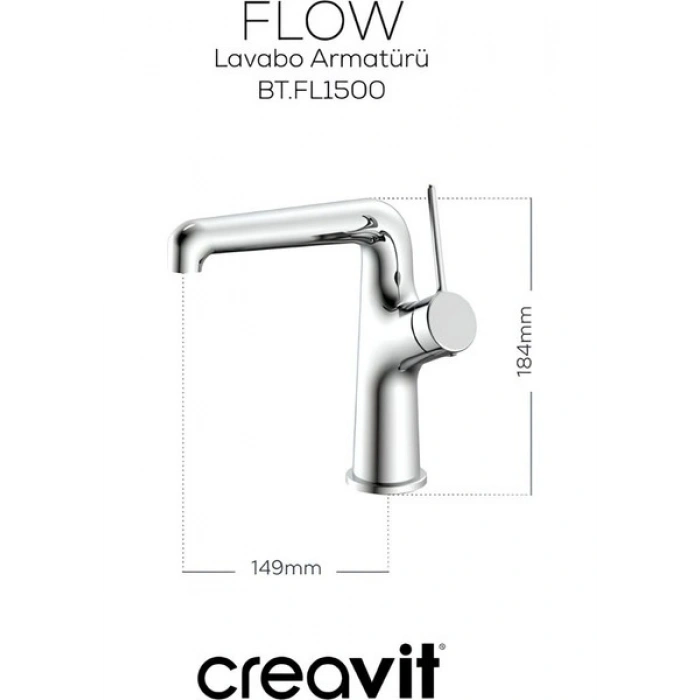 Flow Batarya Seti 3’lü Banyo-Lavabo-Eviye
