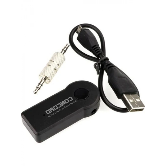 FM Transmitter C-600, Wireless Aux Araç Kiti ile Müzik Dinleme Keyfi