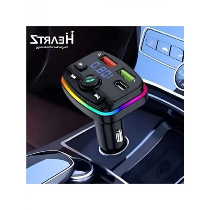 FM Transmitter Modülü - Hızlı Şarj ve Müzik Akışı