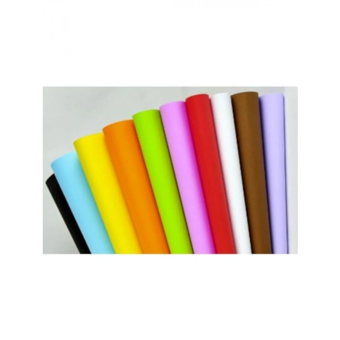 Fon Kartonu, 70x100 cm, 10 Renk 1 Rulo, Hobi İçin