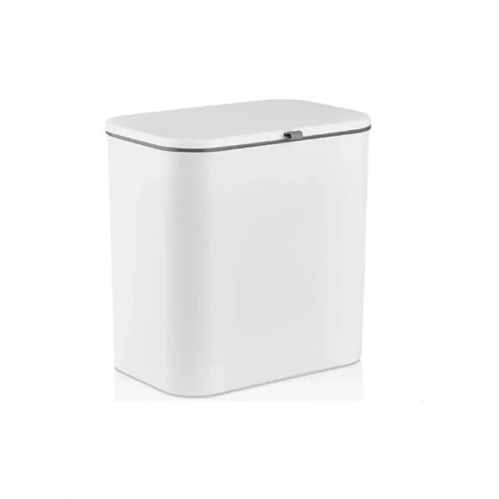 Fonksiyonel Kapaklı Tezgahüstü Çöp Kovası, 15 LT
