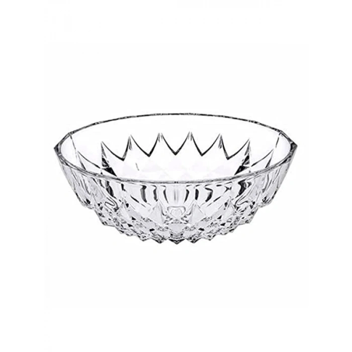 Fonksiyonel ve Şık 1500cc Kristalin Kase, 24 cm Çapında