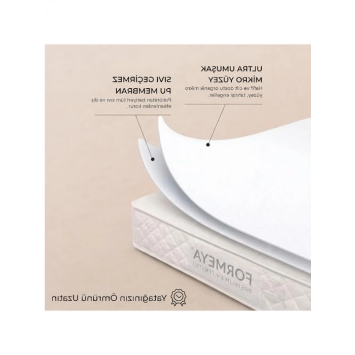 Formeya Mikro Fitted Su Sıvı Geçirmez Yatak Koruyucu Alez 160 * 200