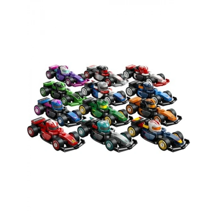 Formula 1 Takım Mini Araba Modelleri ile 6 Yaş ve Üzeri Eğlenceli Set