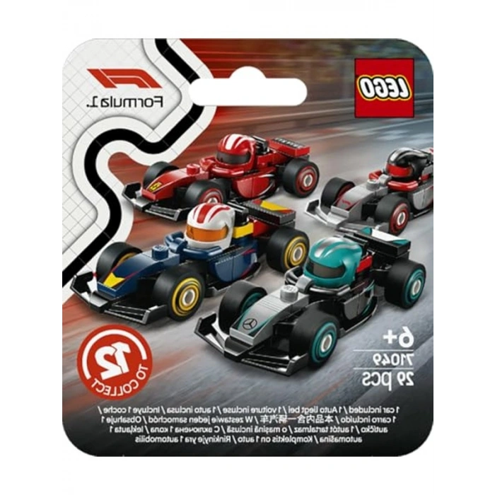 Formula 1 Takım Mini Araba Modelleri ile 6 Yaş ve Üzeri Eğlenceli Set