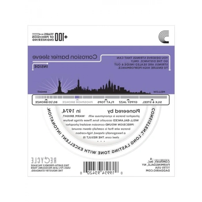 Fosfor-Bronz Akustik Gitar Tel Seti, 3lü Paket