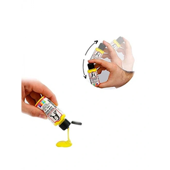 Fosforlu 6x70 ml Multi Akrilik Set, Parlak Renk Seçenekleri