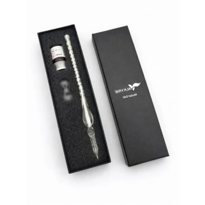 Fosforlu Cam Dip Kalem Seti - Karanlıkta Parlayan Tasarım