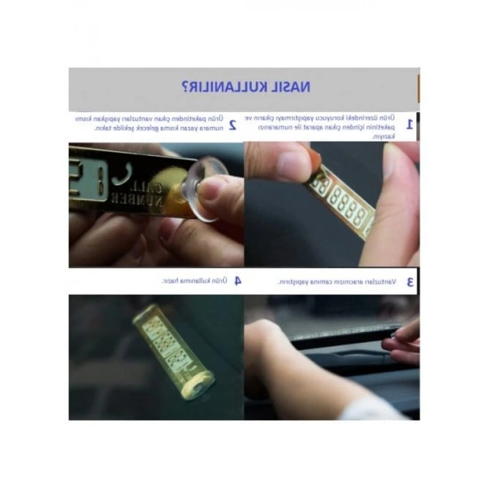 Fosforlu Ekranlı Araç Telefon Numaratörü