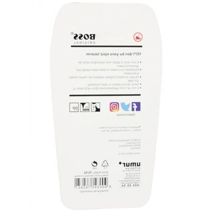 Fosforlu İşaretleme Kalemi - 2li Set, Çeşitli Renkler