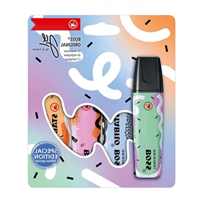 Fosforlu Kalem 4lü Paket - Pastel Renkler