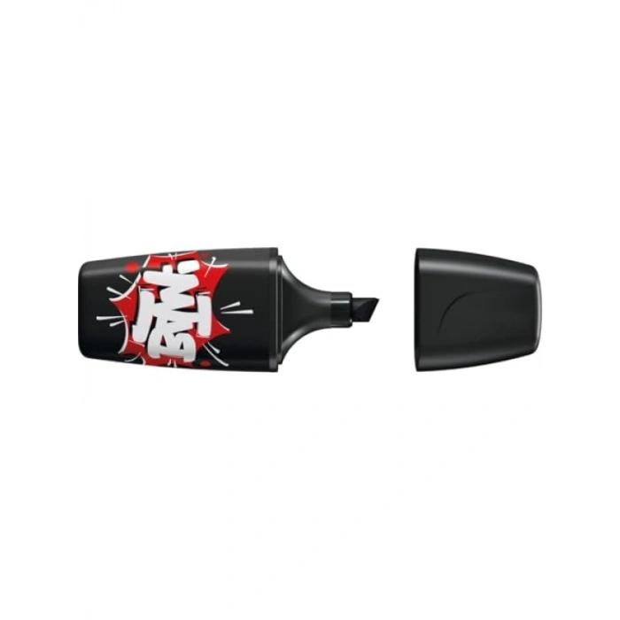 Fosforlu Kalem - Mini Boy, Siyah Renk