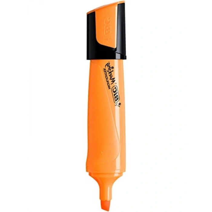 Fosforlu Kalem Seti, 10lu Kutu, Turuncu, Dikkat Çekici Renk