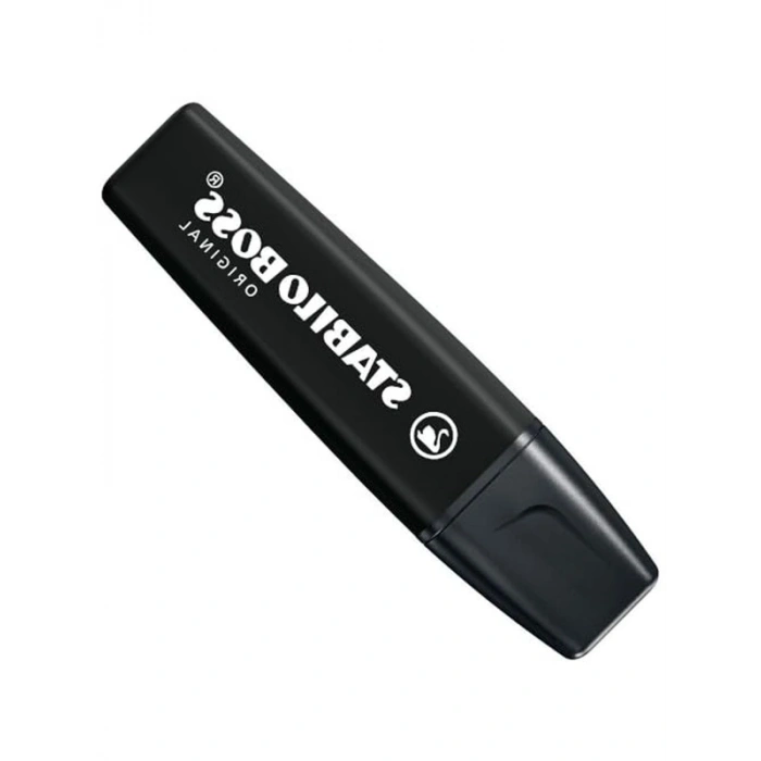 Fosforlu Kalem, Siyah Renk, Yüksek Görünürlük için Tasarlanmış