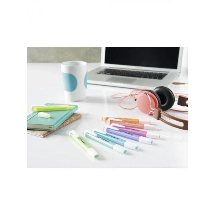 Fosforlu Kalem, Turuncu Renk, Yassı Tasarım