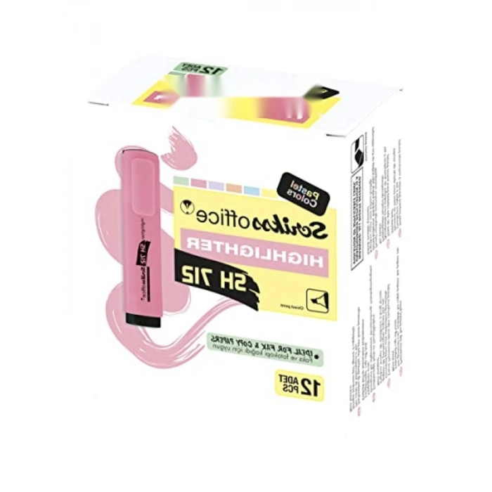 Fosforlu Pastel Kalem 12li Set, Süper Dayanıklı, Pastel Yeşil