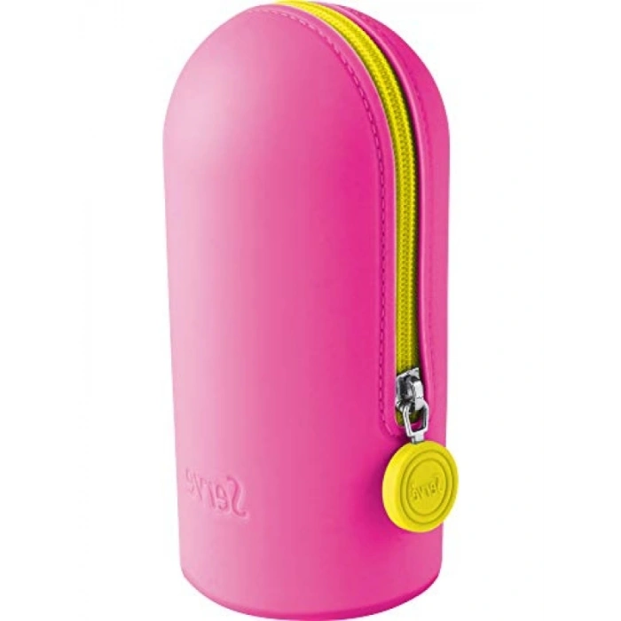 Fosforlu Pembe Kalem Kutusu - Yumuşak Silikon Malzeme