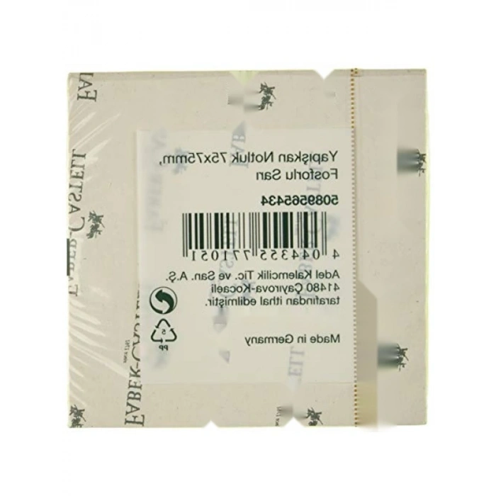 Fosforlu Sarı Yapışkan Notluk, 75x75mm, 80li Paket