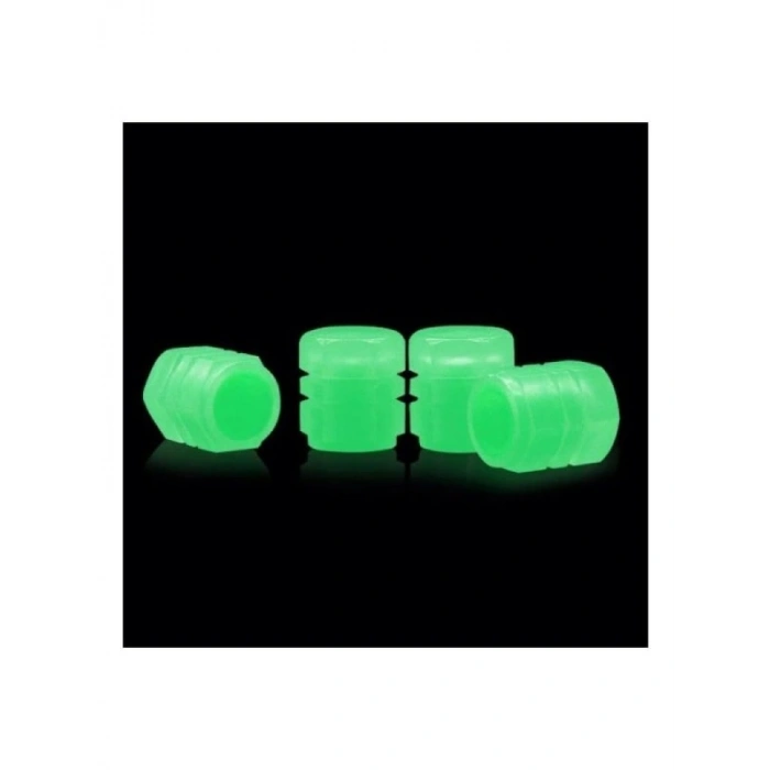 Fosforlu Sibop Kapağı Seti - 4lü, 12mm x 16mm